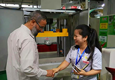 國（guó）外客戶現場成交